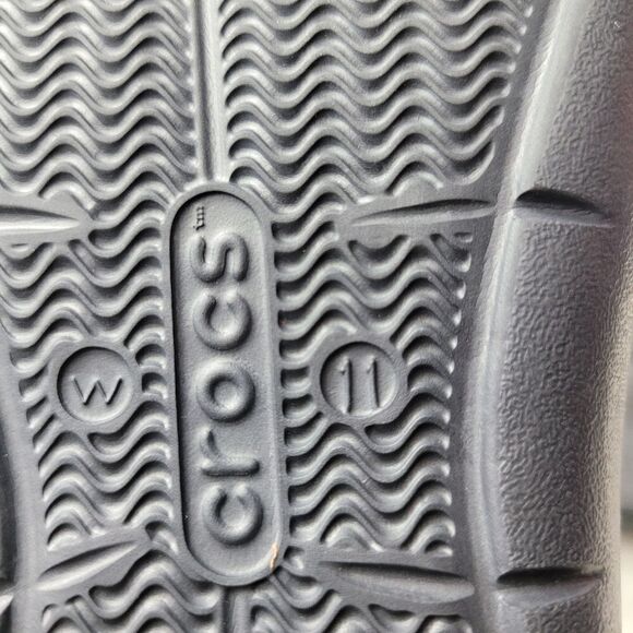 Crocs Kadee II Women's Size 11 Black Strappy Sandals - Picture 8 of 9